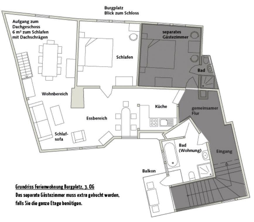 "Goethezimmer" Ferienwohnung Und Zimmer Am Burgplatz Weimar  Bagian luar foto